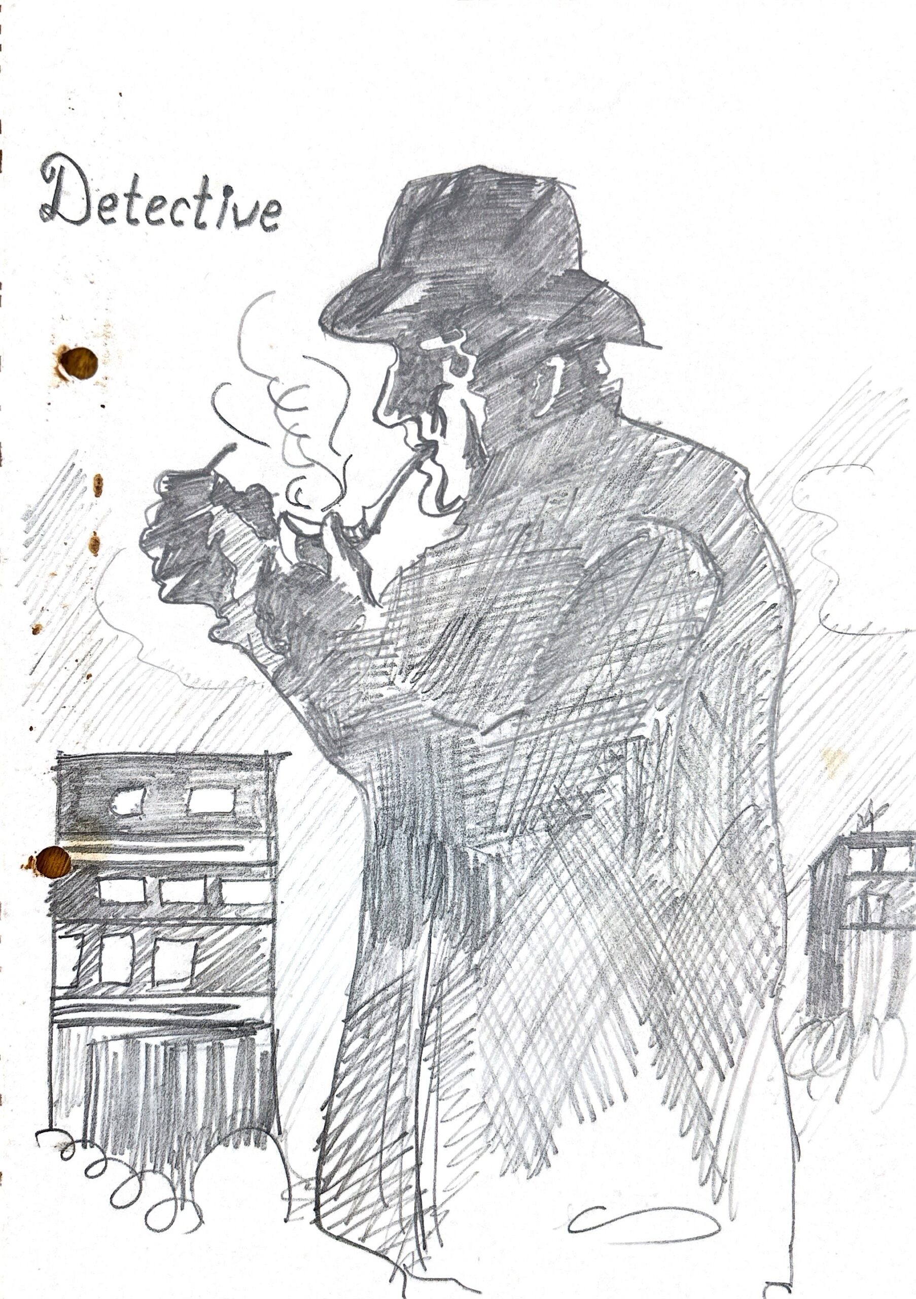 Shadows and Smoke: The Sketch of a Classic Detective